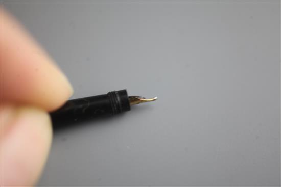 A Watermans Worlds Smallest safety pen, 5.1CM. Box 5.7cm.